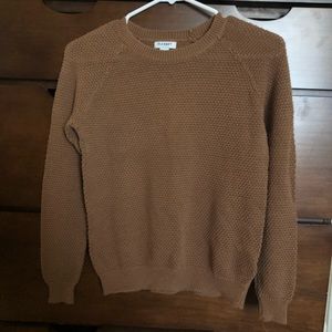 Tan Crew Neck Sweater
